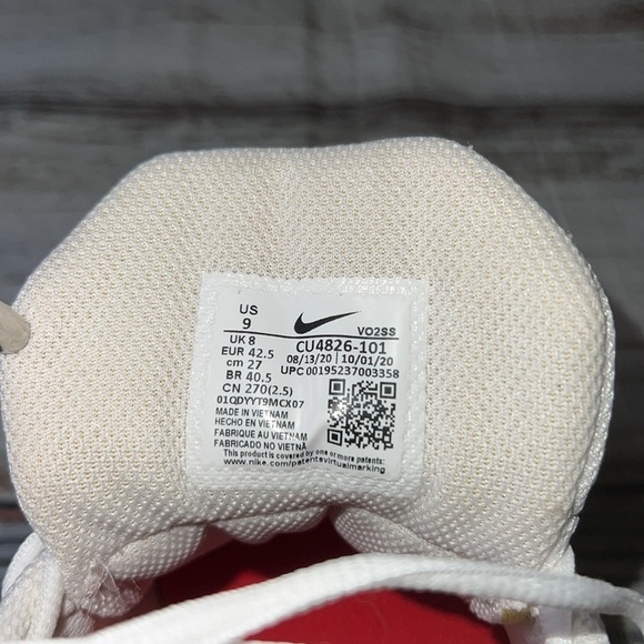 Men’s Nike Air Max AP White/Black University Red Sneakers (CU4826-101 )Size 9 main image 9